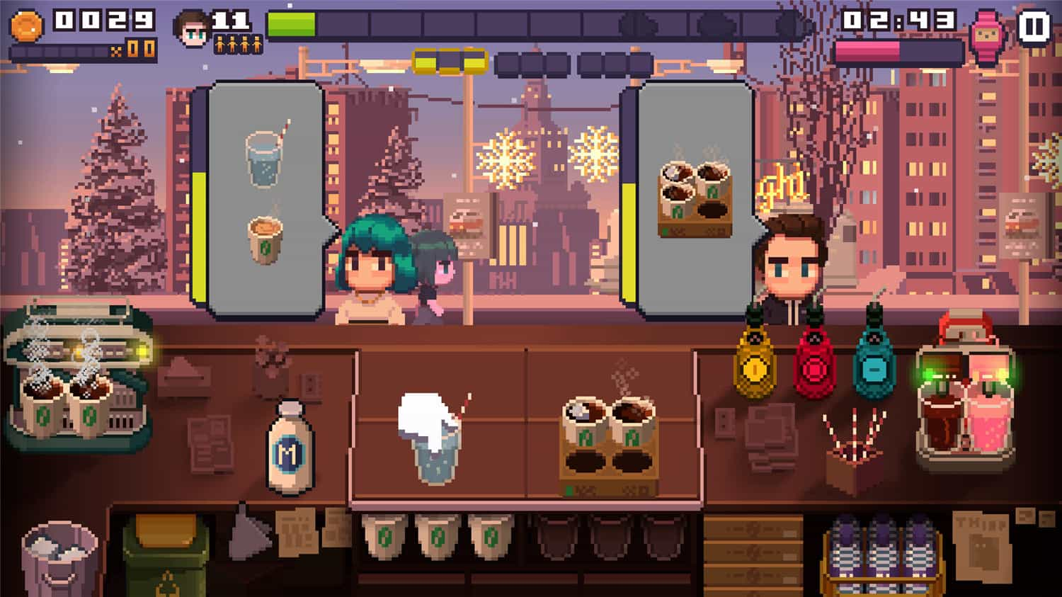 《像素风咖啡店/Pixel Cafe》Build.13258911中文版【ID:15020】插图2-拾艺肆