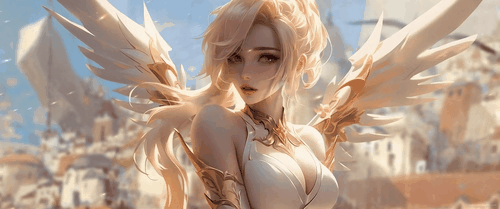 守望先锋 安吉拉·齐格勒 3K 带鱼屏 动态壁纸-拾艺肆