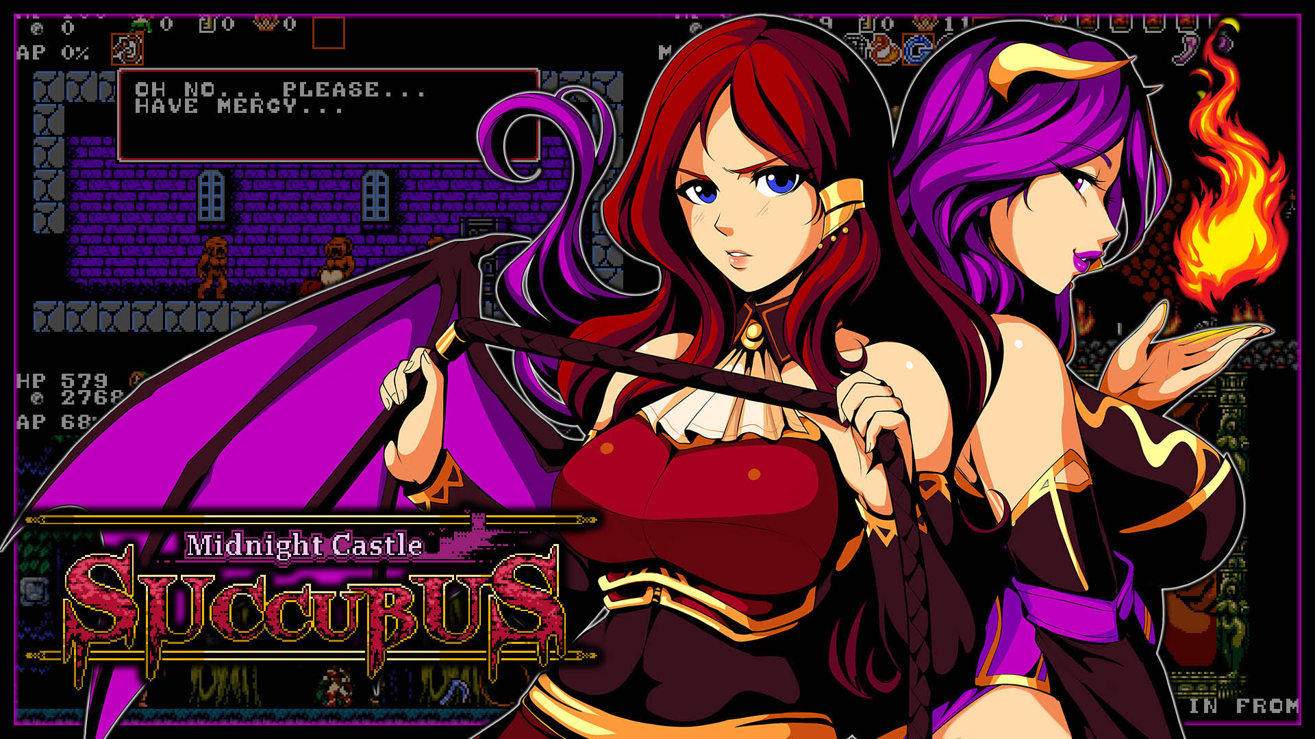 《午夜淫魔城/Midnight Castle Succubus》v1.1.4s中文版【ID:15284】插图-拾艺肆