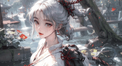 古风少女 4K 动态壁纸-拾艺肆