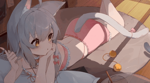 兽耳猫娘 4K 动态壁纸-拾艺肆