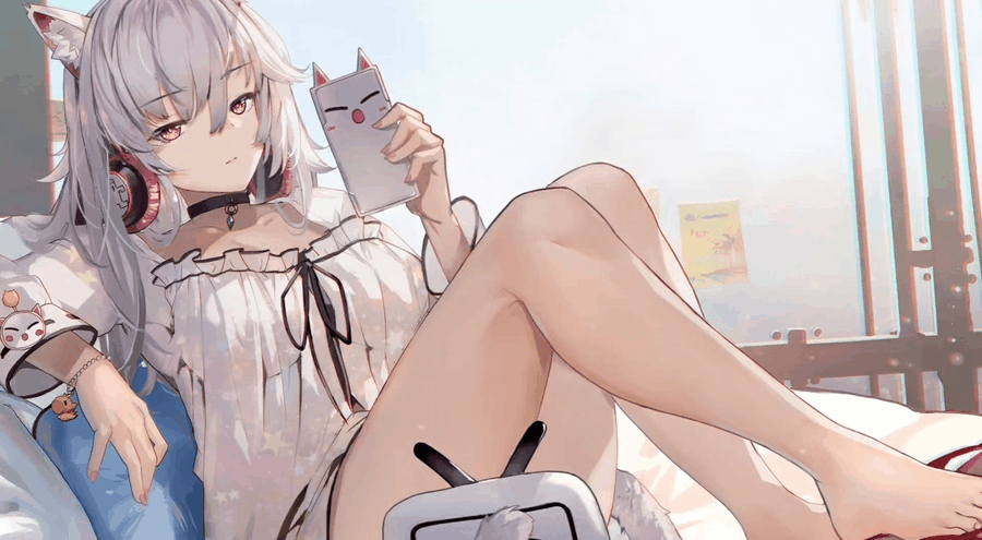 猫魅族 猫娘 2K 动态壁纸-拾艺肆
